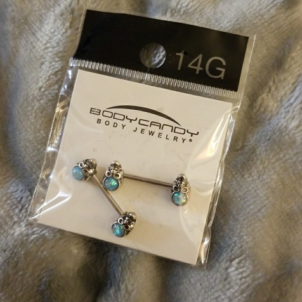 Barbell body jewelry